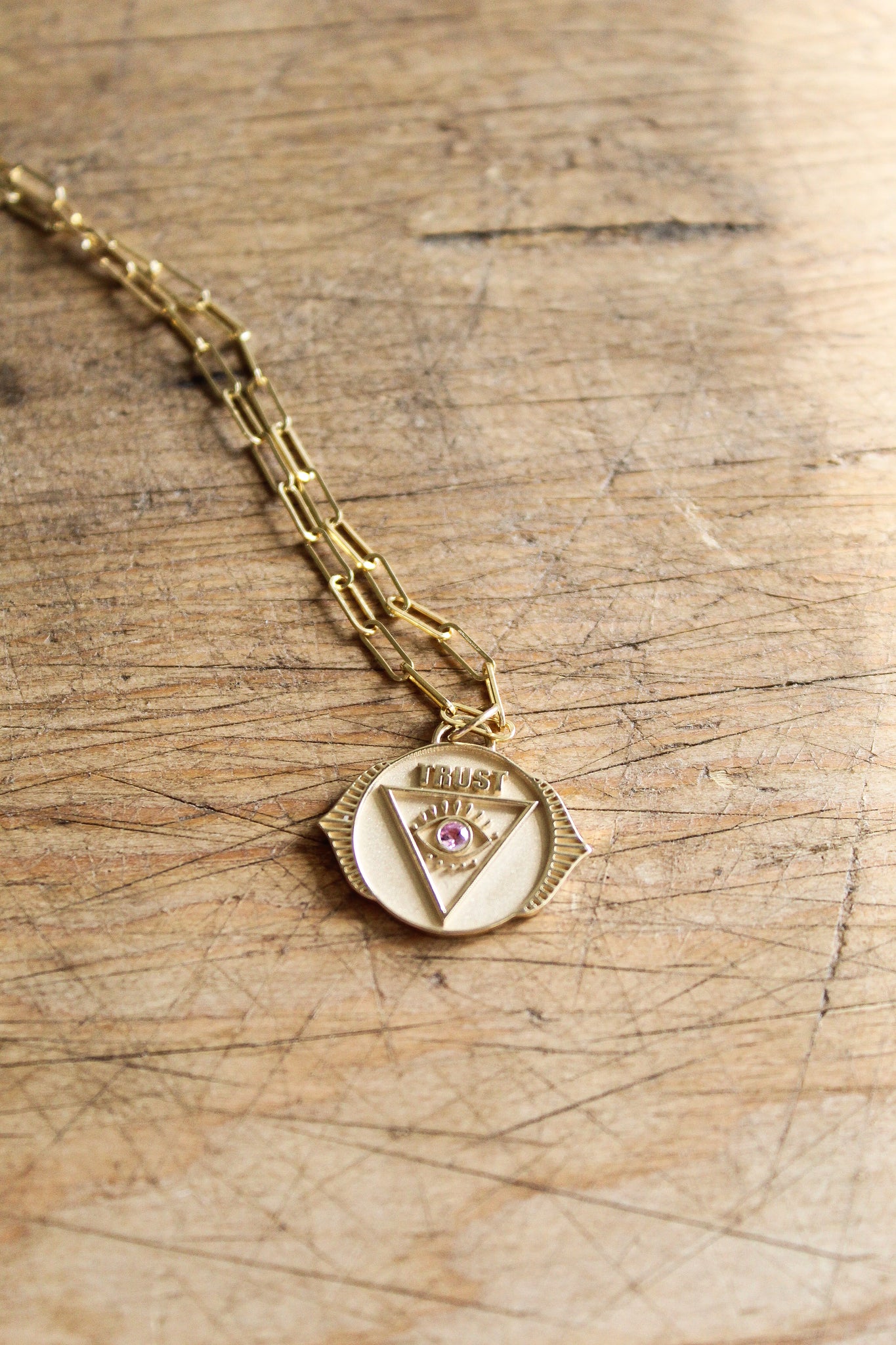 NOUSH La Fortuna Small Trust Necklace