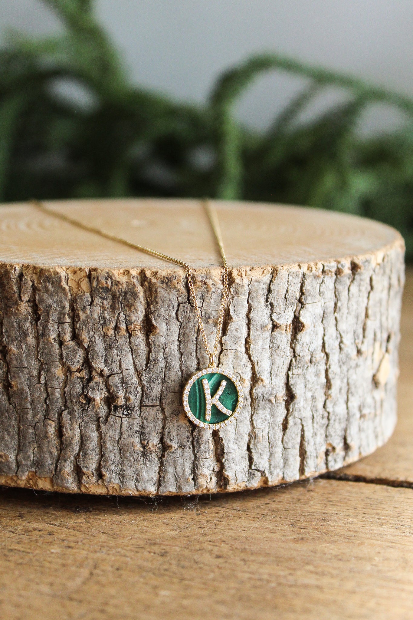 NOUSH Coexist Necklace K w/Malachite