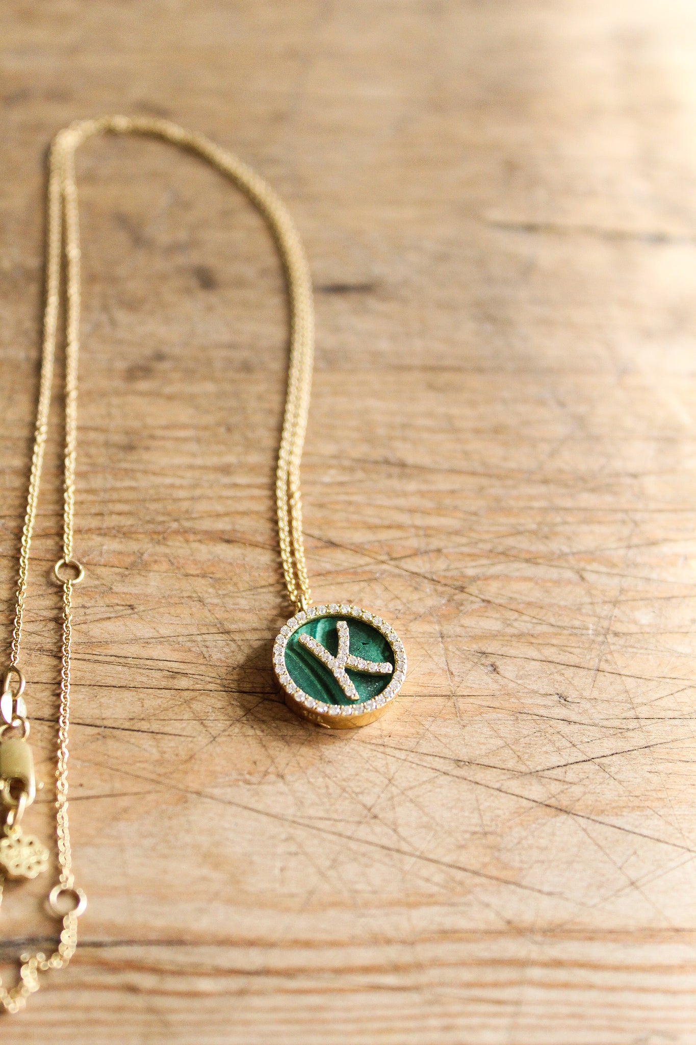 NOUSH Coexist Necklace K w/Malachite