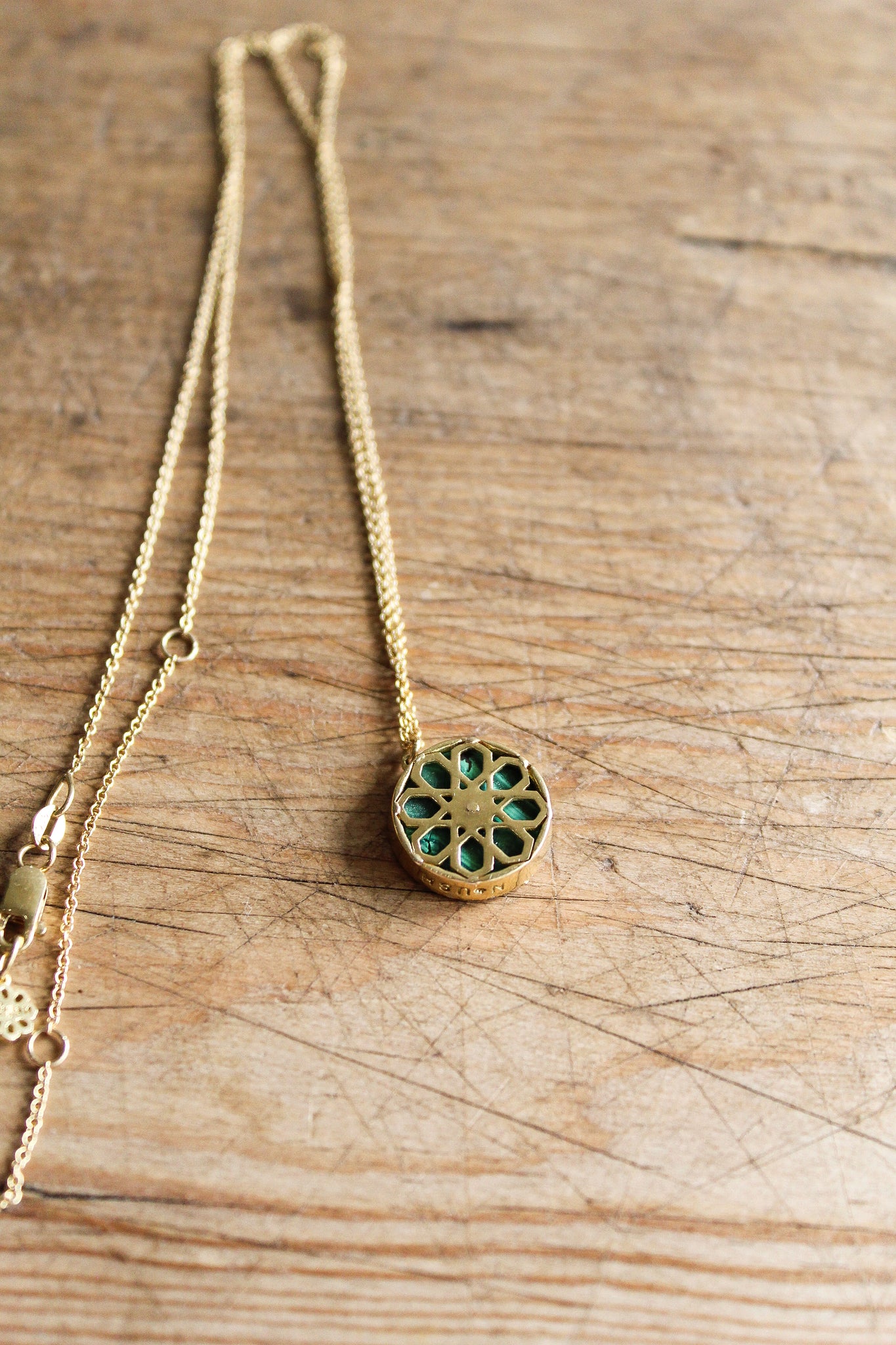 NOUSH Coexist Necklace K w/Malachite