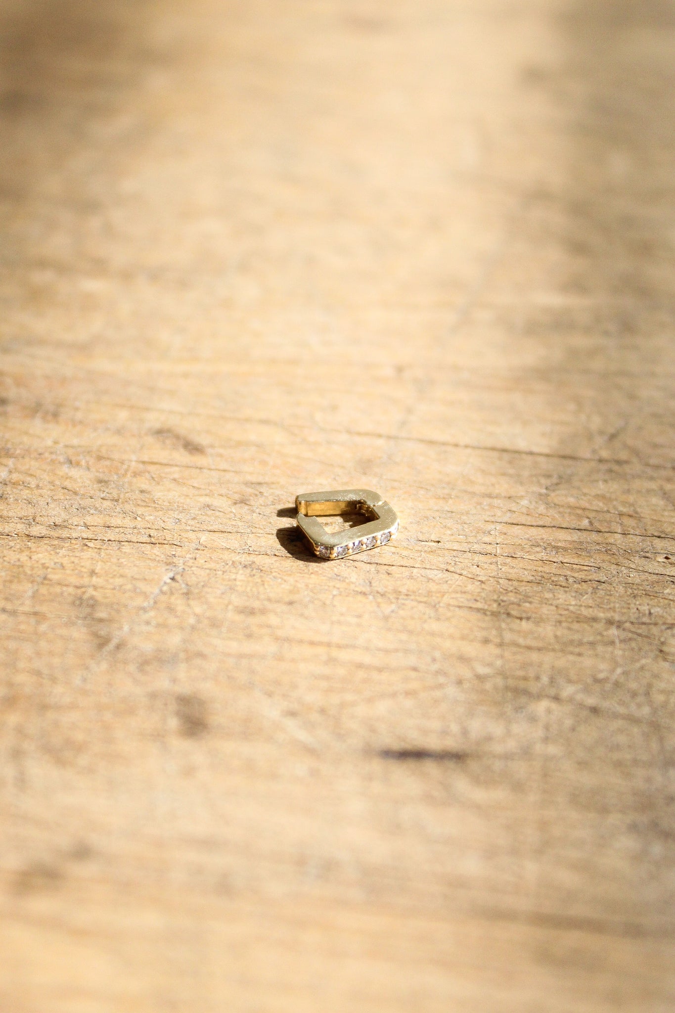 NOUSH 14k YG Linqd Ring Connector w/Diamonds