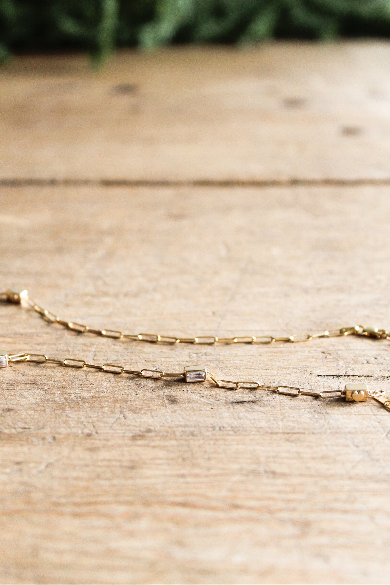 NOUSH Gemstone By The Yard Y Necklace