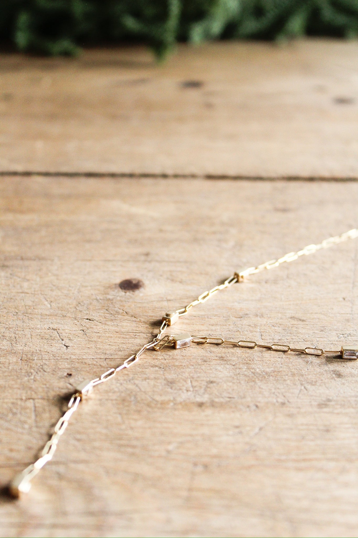 NOUSH Gemstone By The Yard Y Necklace