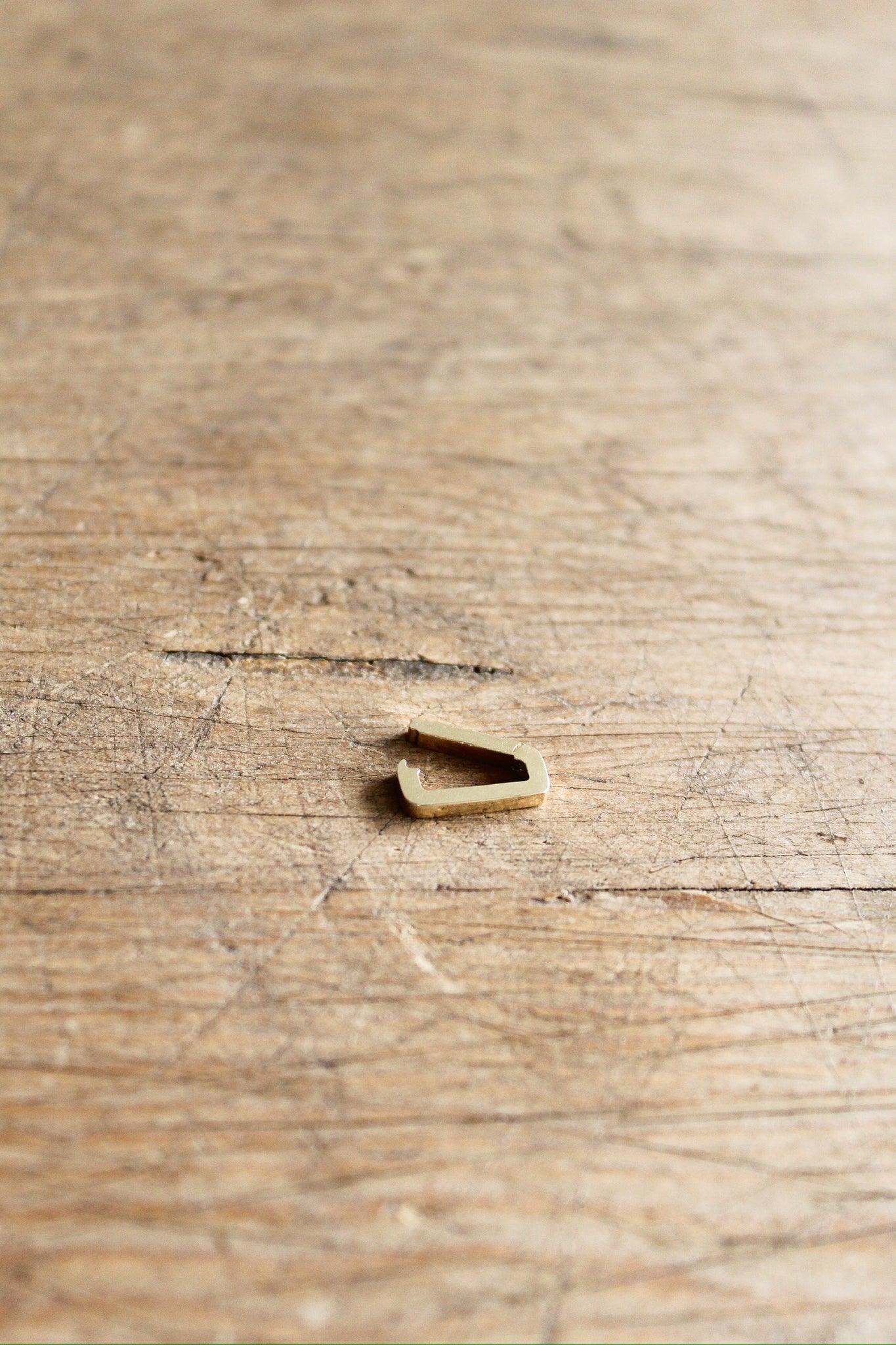 NOUSH 14k YG 6.5 Linqd Ring Solid Connector