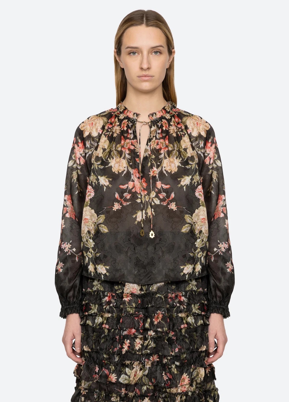 Sea NY Jolie Print L/S Top