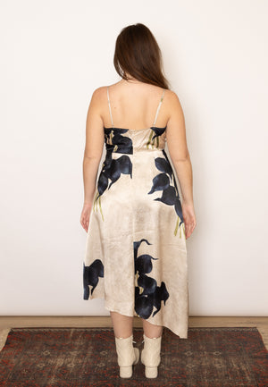 Hope For Flowers Asymmetric Slip Dress