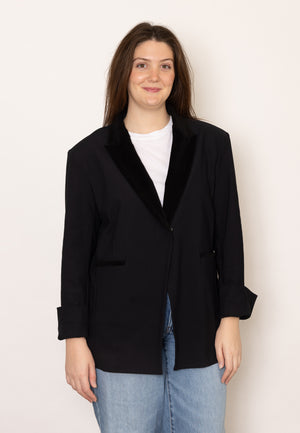 Elaine Kim Tech Stretch Boyfriend Blazer