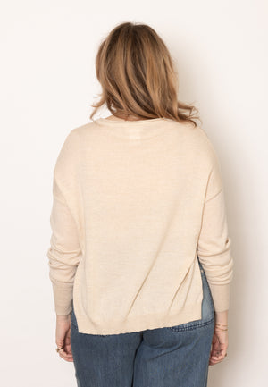 Ma'Ry'Ya R-Neck Sweater