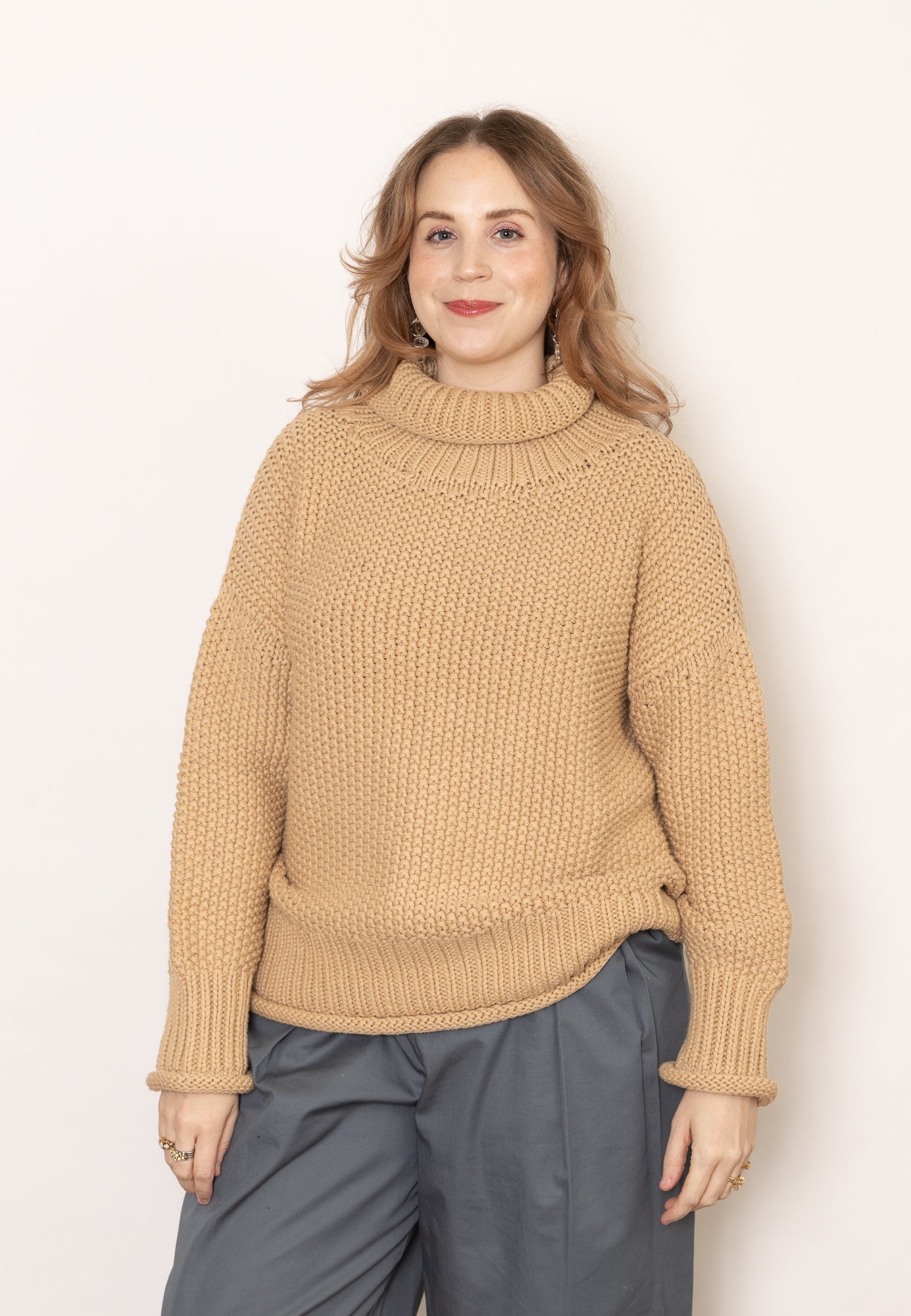 Micaela Greg Roll Neck Sweater