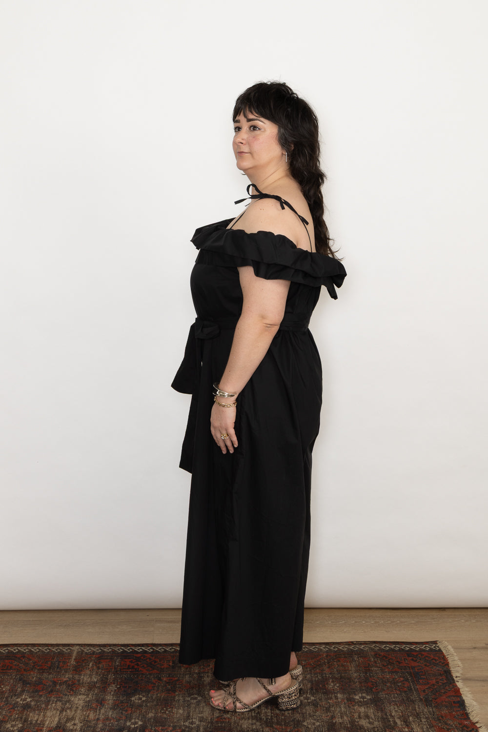 Psophia Ruffle Neck Jumpsuit