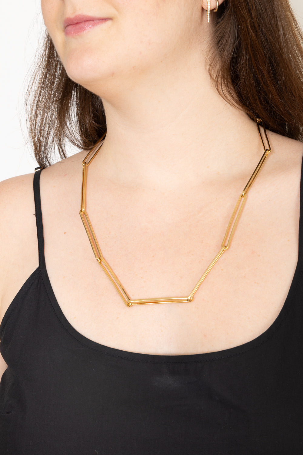 Fay Andrada Jono Chain Necklace Gold Plated