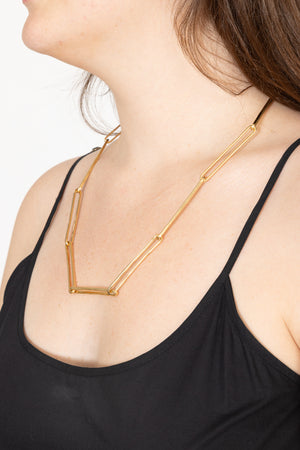 Fay Andrada Jono Chain Necklace Gold Plated