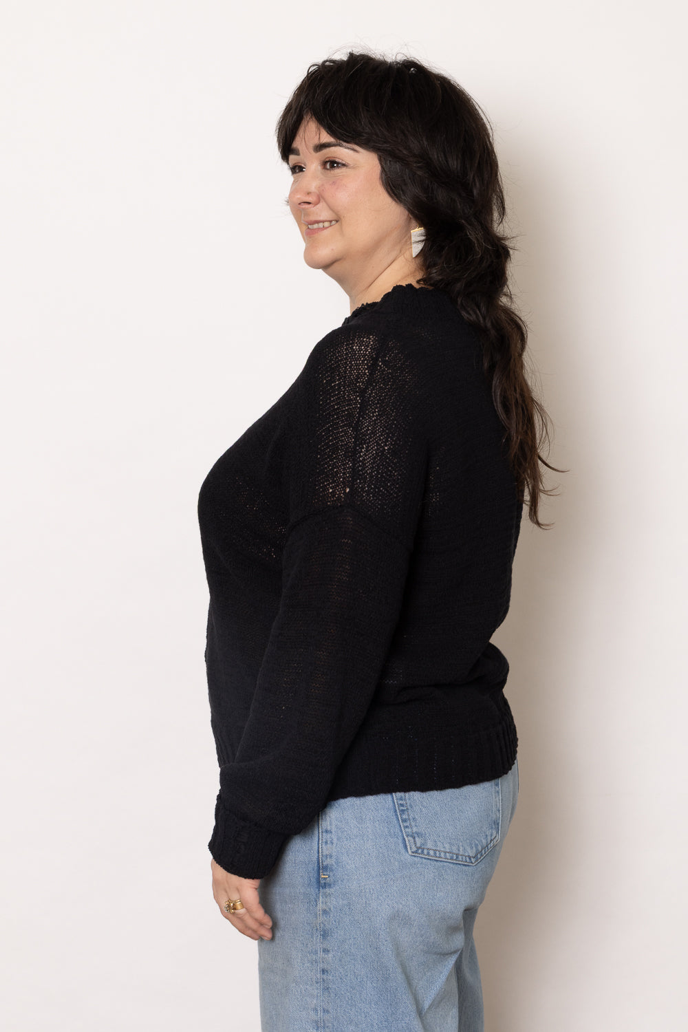 PdR Cotton Funnel Neck Top