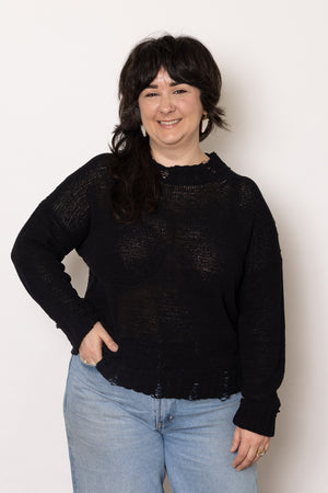 PdR Cotton Funnel Neck Top