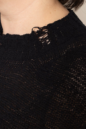 PdR Cotton Funnel Neck Top