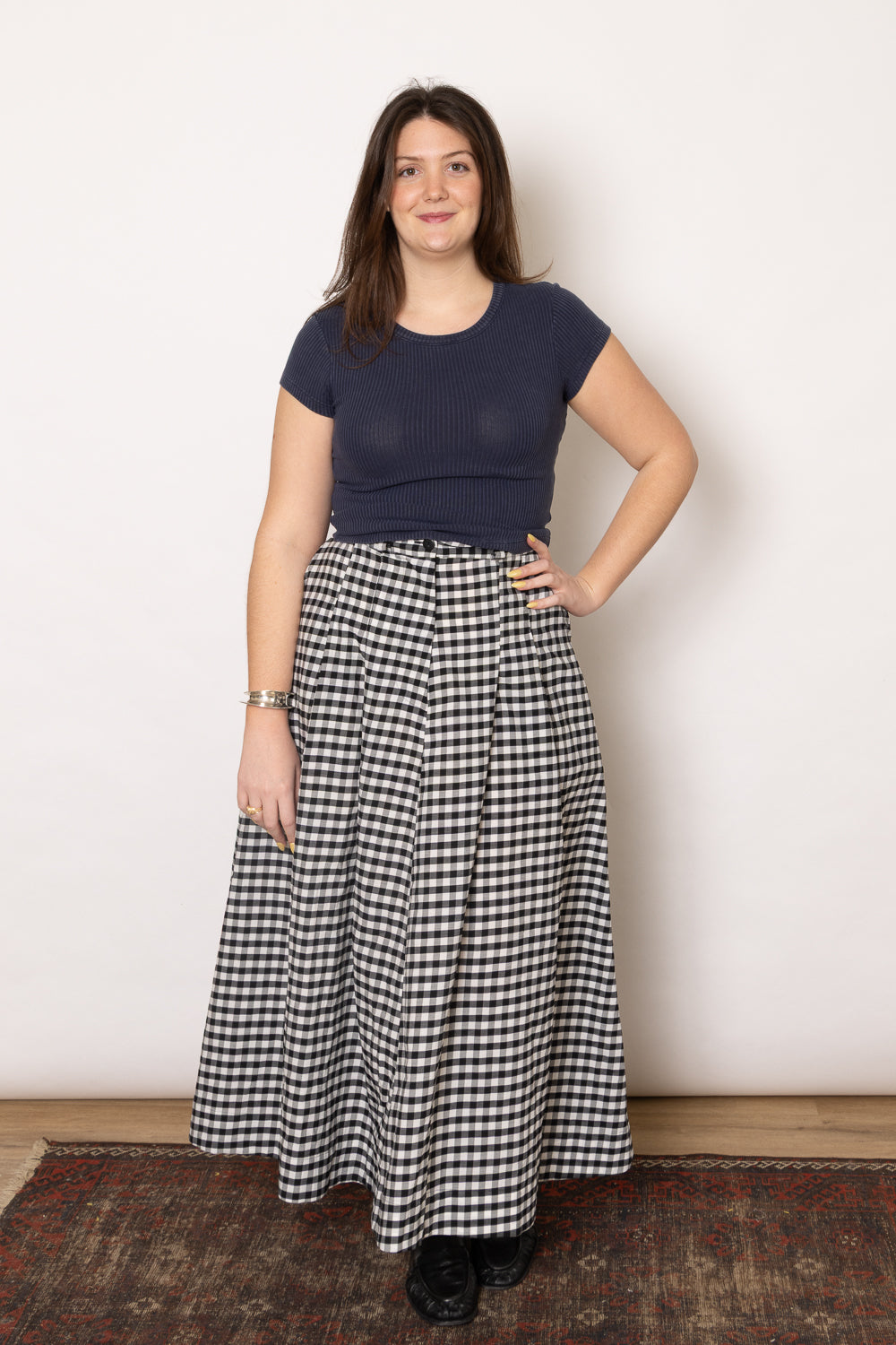 Serienumerica Trouser Skirt