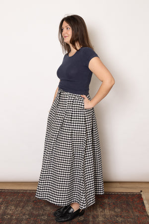 Serienumerica Trouser Skirt