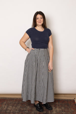 Serienumerica Trouser Skirt