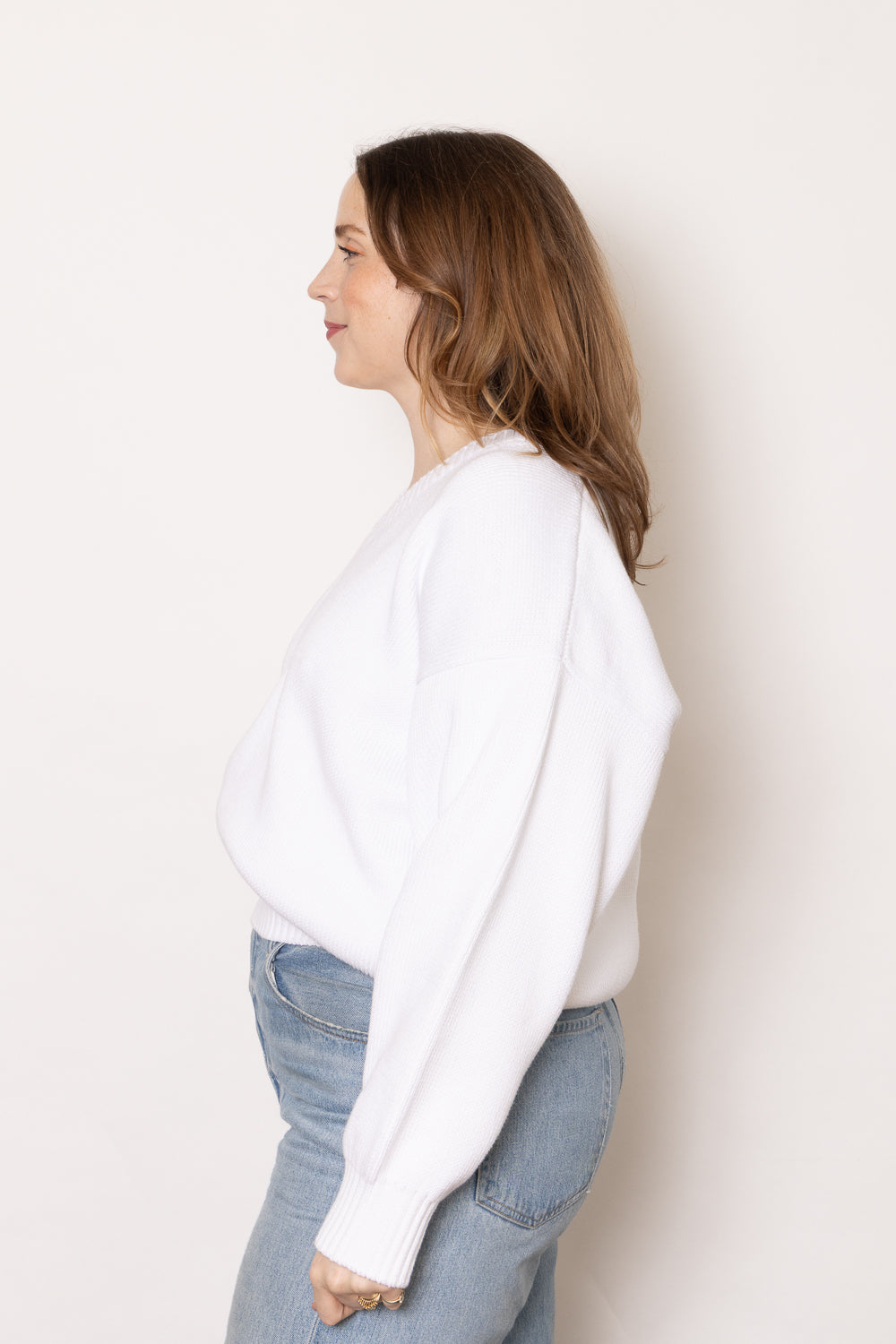 ROHE V-Neck Knitted Sweater