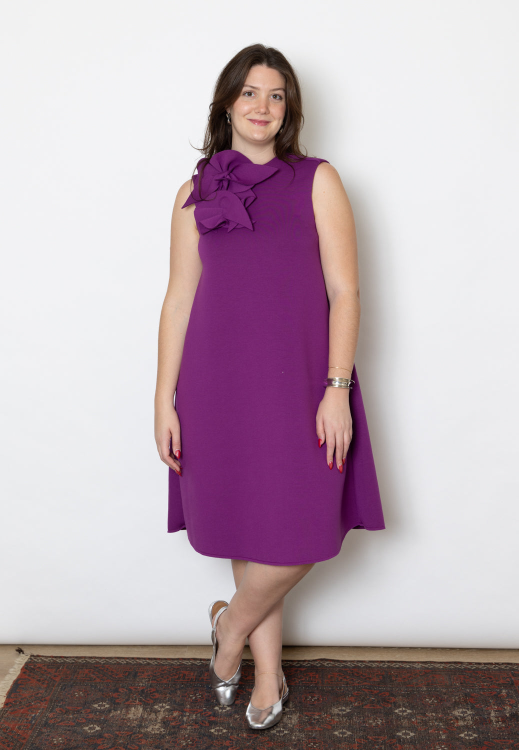 Psophia Neoprene Swing Dress