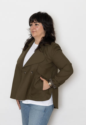 Psophia Military Swing Coat