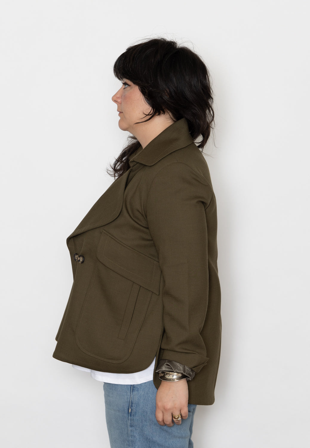 Psophia Military Swing Coat