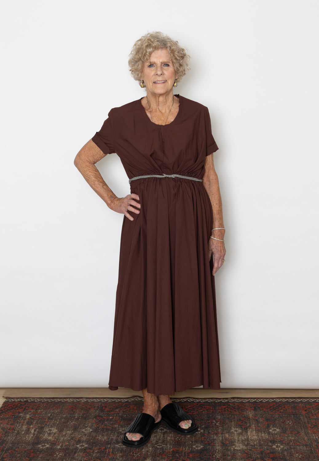 Serienumerica Cinched Dress