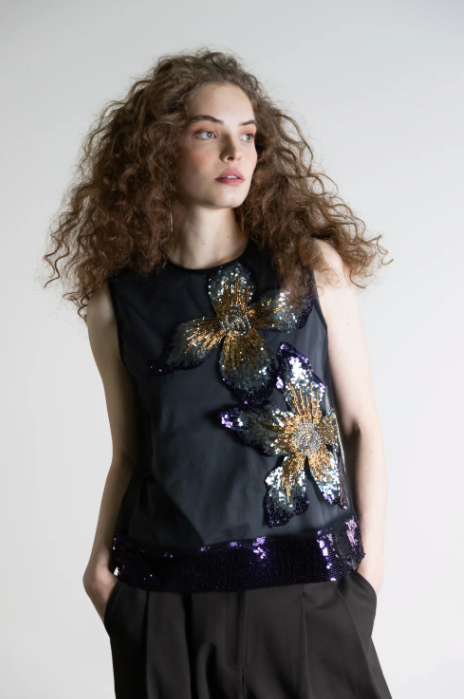 Psophia Applique Tank