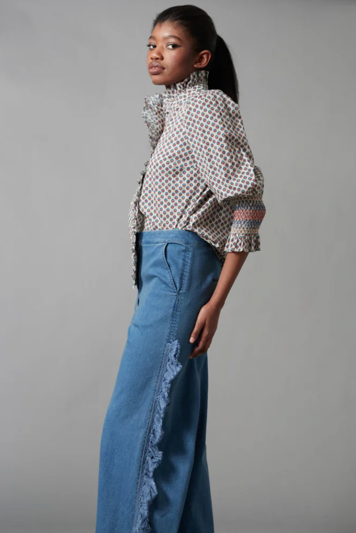 Hope For Flowers Frilled Button Down