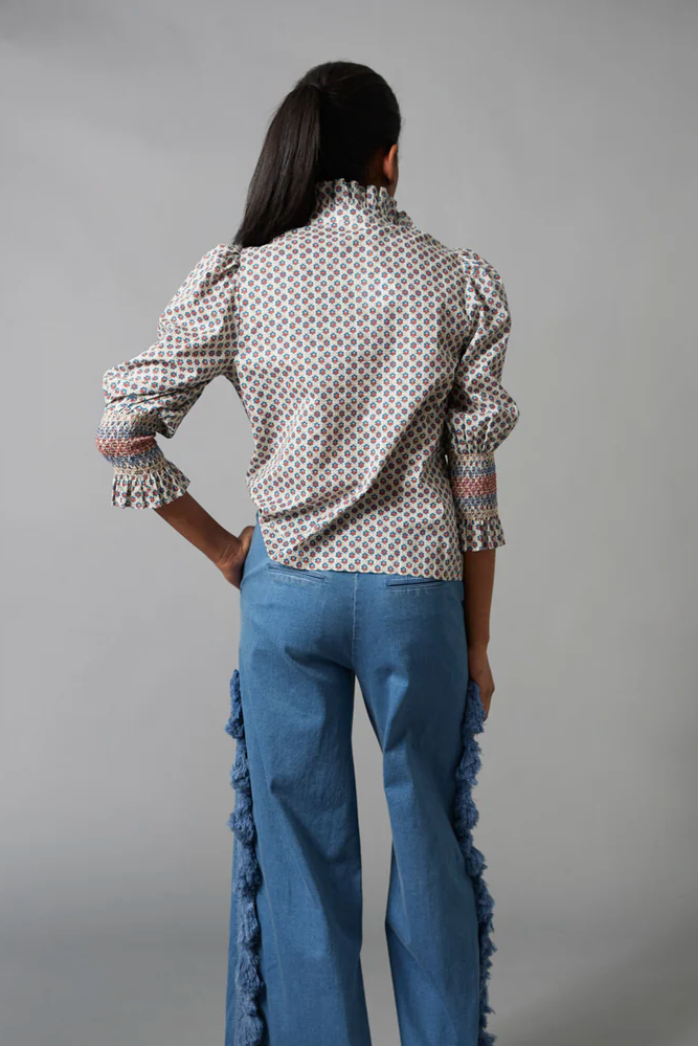Hope For Flowers Frilled Button Down
