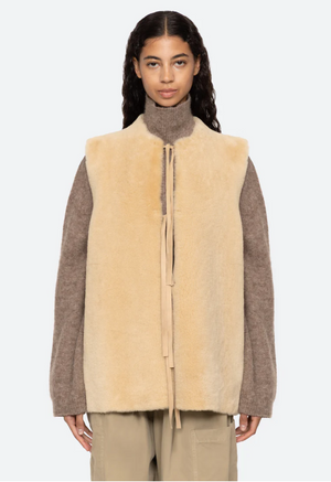 Sea NY Elliot Shearling Vest