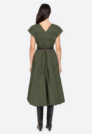 Sea NY Sullivan Belted Bubble Dress