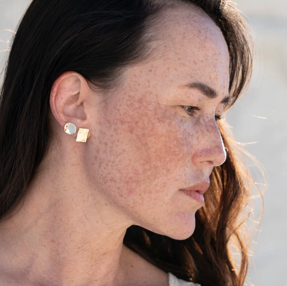 Talisman Petite Plane Earrings (Pair)