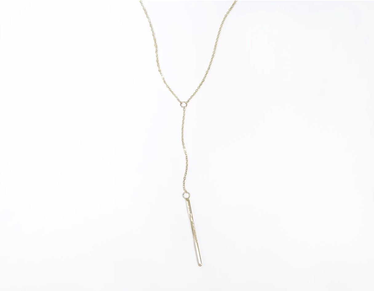Talisman Linear Y Necklace