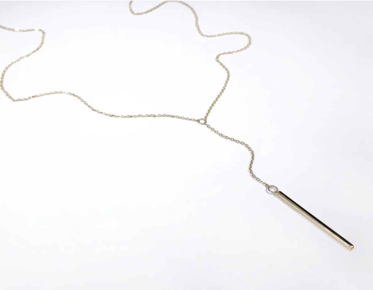 Talisman Linear Y Necklace