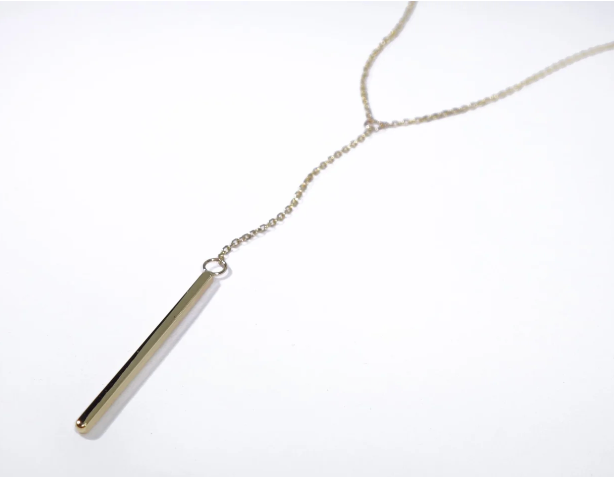 Talisman Linear Y Necklace