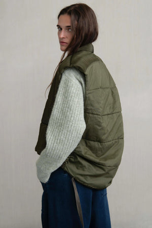 Humanoid Stabble Quilted Vest
