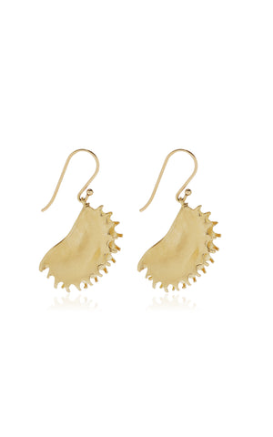 Annette Ferdinandsen 14k Venus Fly Trap Earrings