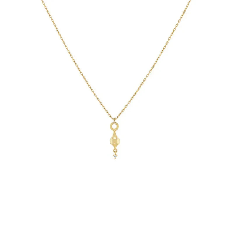 Metier Dala Lantern Droplet Necklace 20"