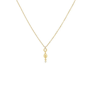 Metier Dala Lantern Droplet Necklace 20"
