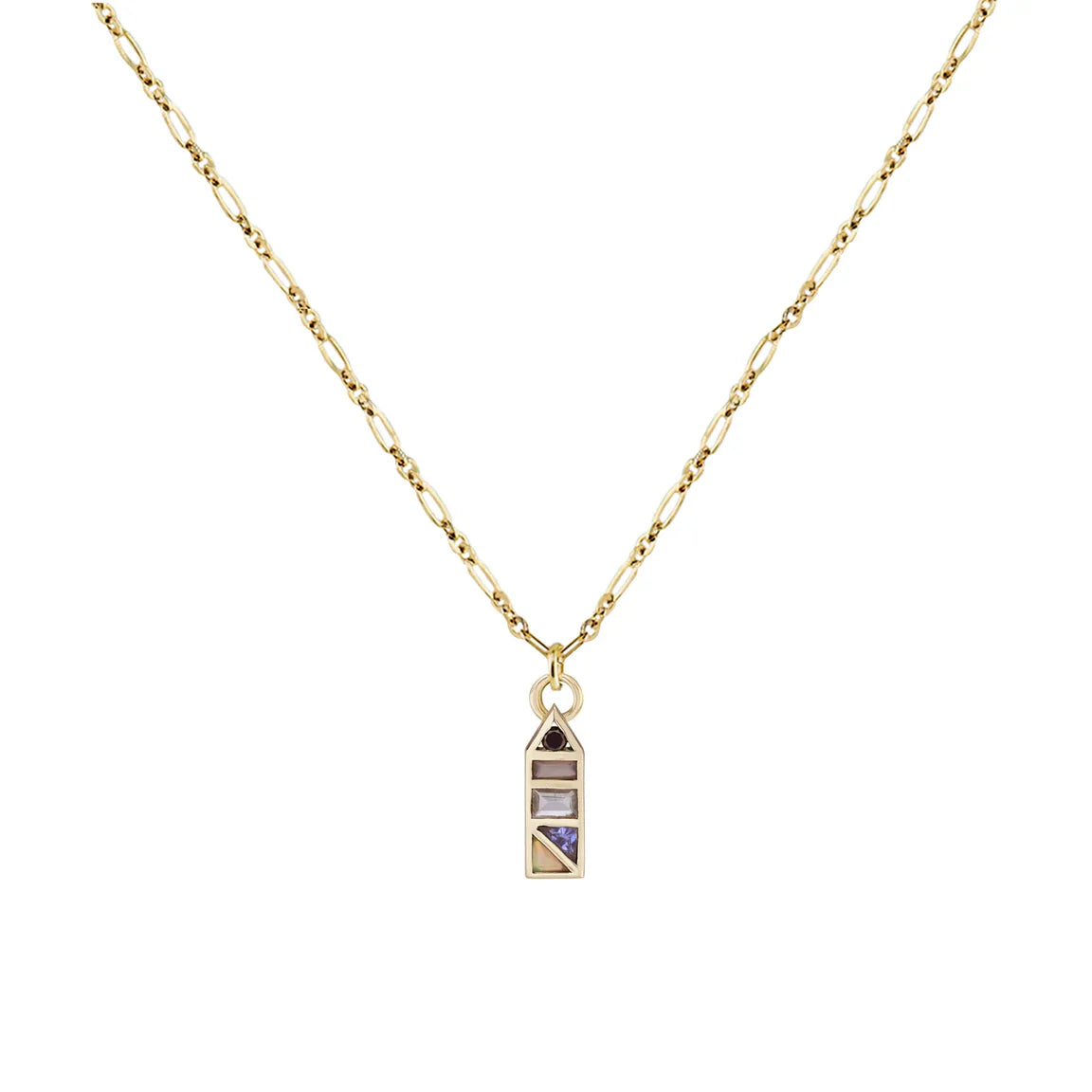 Metier Tableau Pastel Roma Pendant Necklace