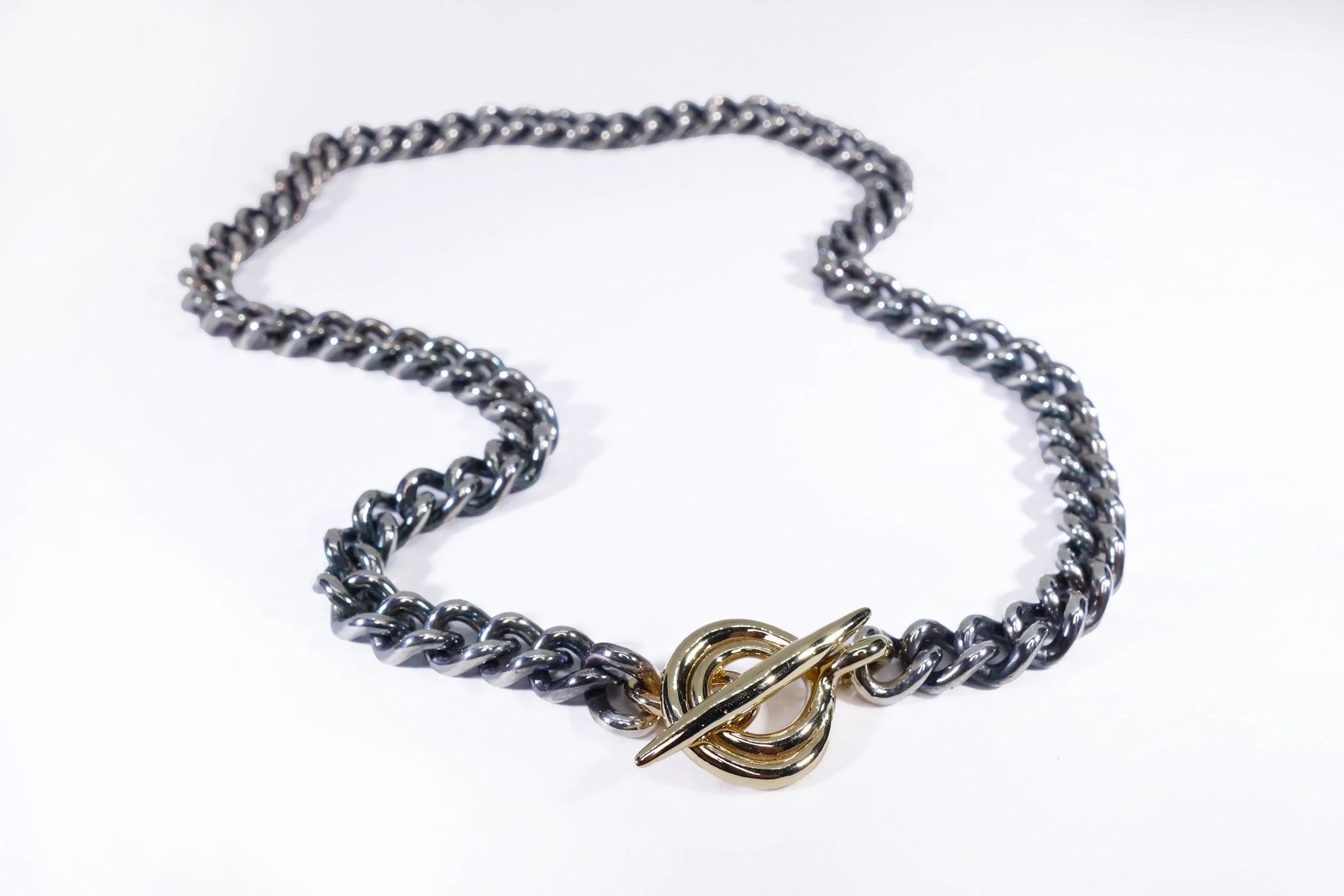 Talisman 16" Vortex Necklace SS/14k