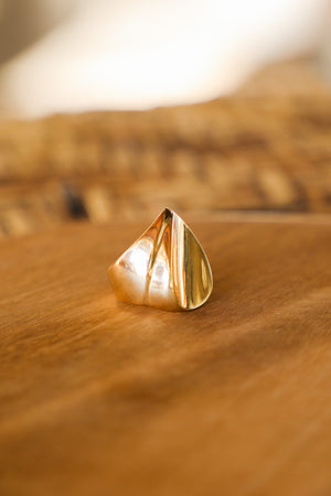 ABR (2022) Flare Ring Brass Size 7