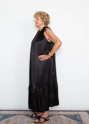 Monica Nera Belinda Silk Dress