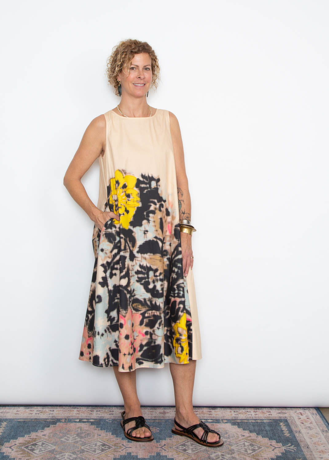 Psophia A Line Dress