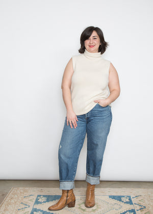 Arch The Cashmere Mock Neck Tank