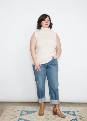 Arch The Cashmere Mock Neck Tank