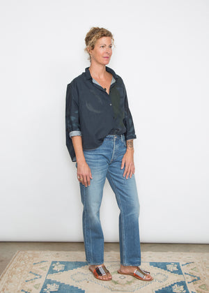 Gallego Boxy Pocket Blouse