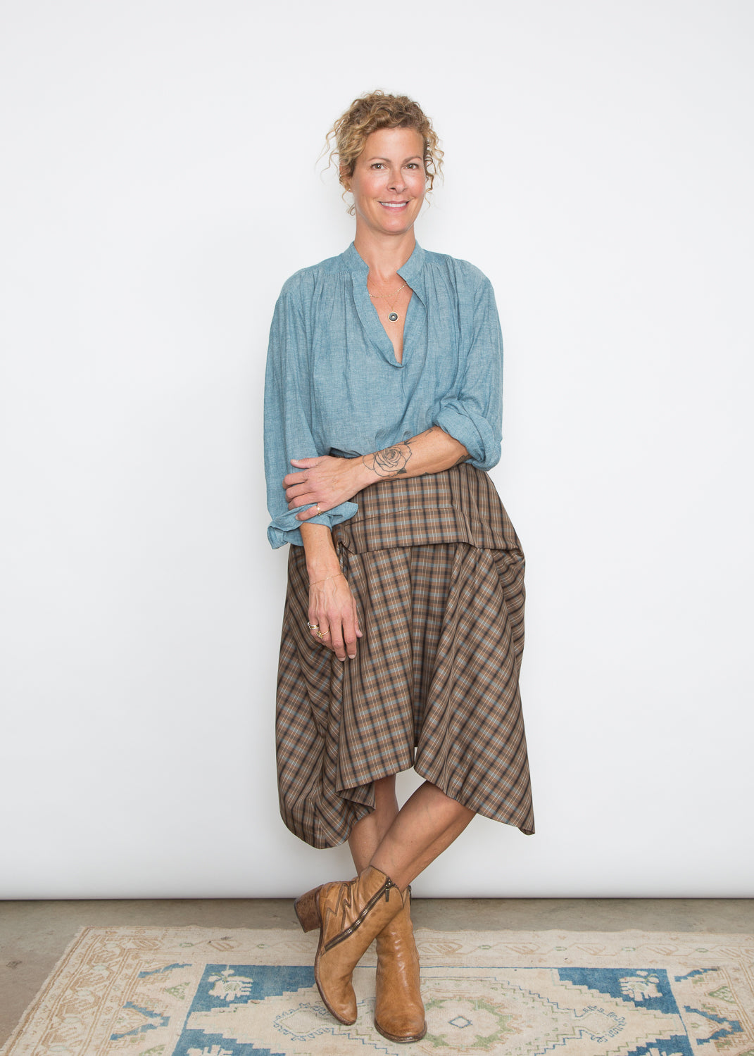 SHOSH Asymmetrical Skirt