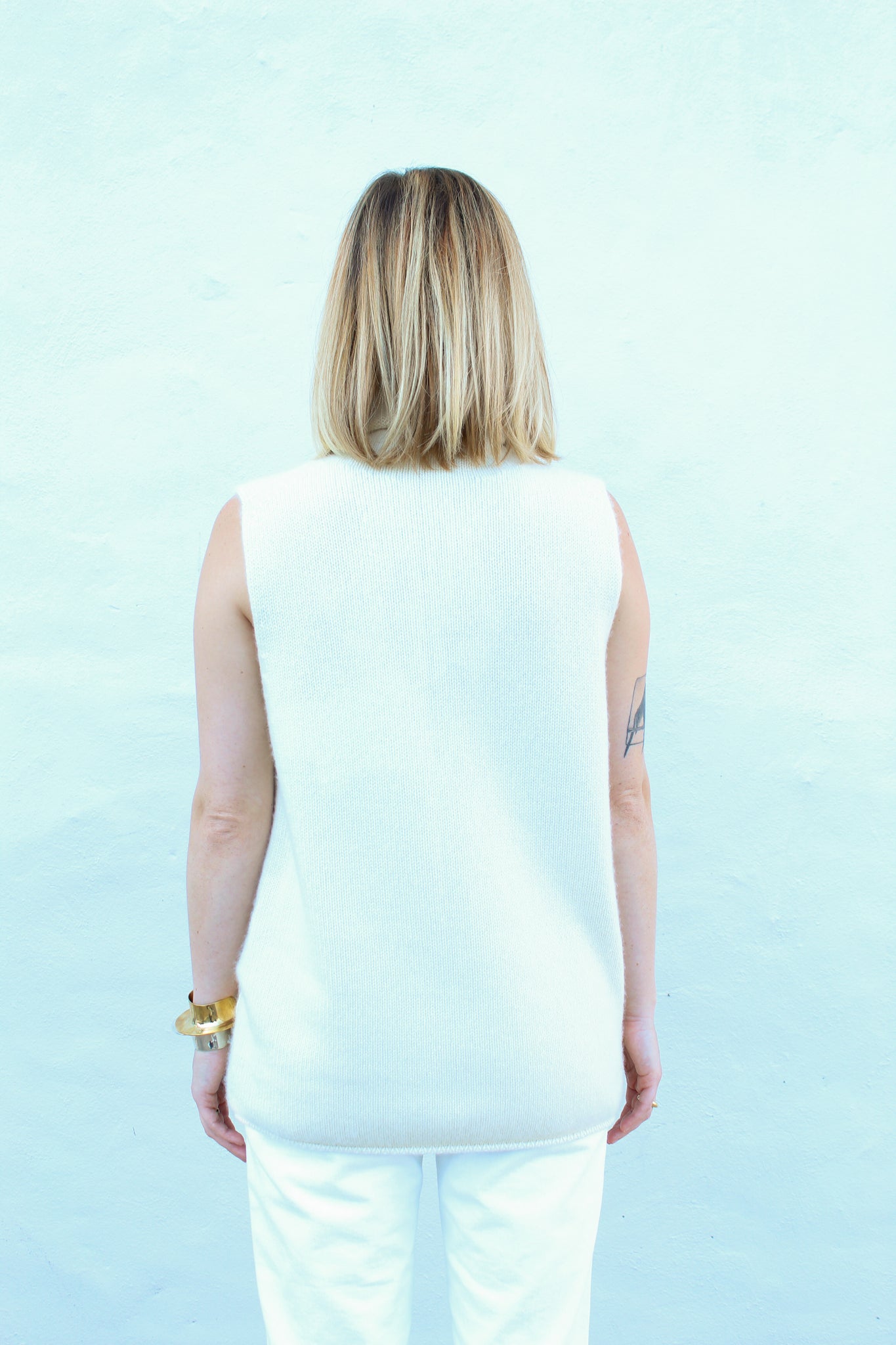 Arch The Cashmere Mock Neck Tank